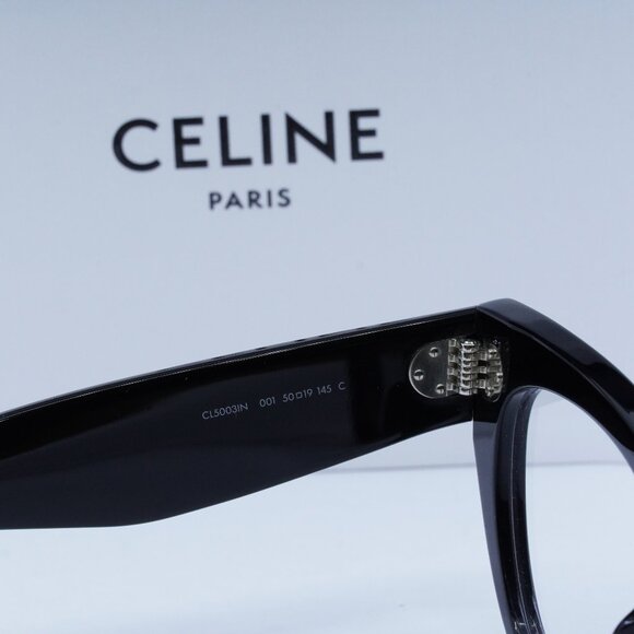 Final Price! Celine CL5003IN 001 Black Eyeglasses - Picture 7 of 10
